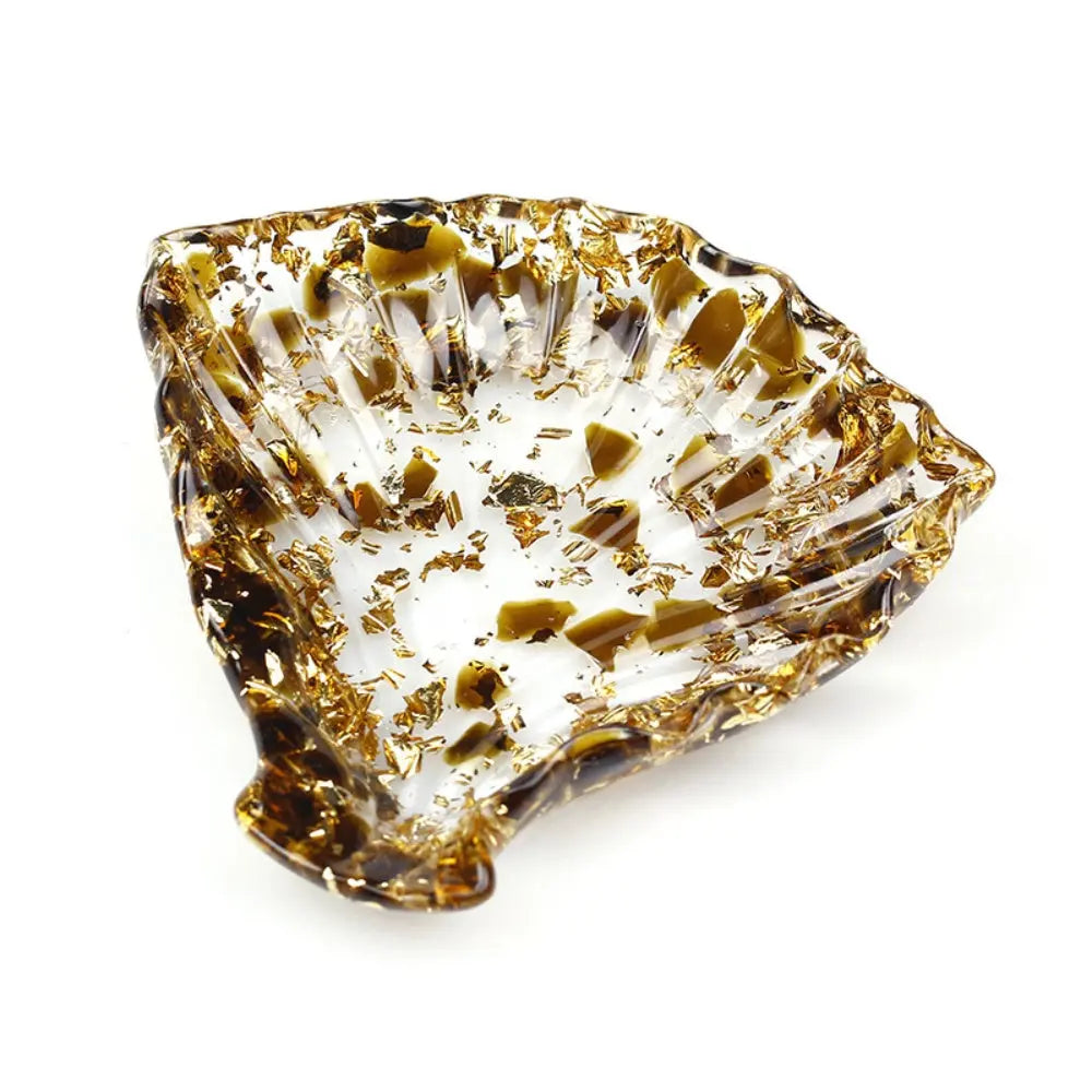 Shell-Shaped Crystal Chip Multi-Functional Tray Shinepurity