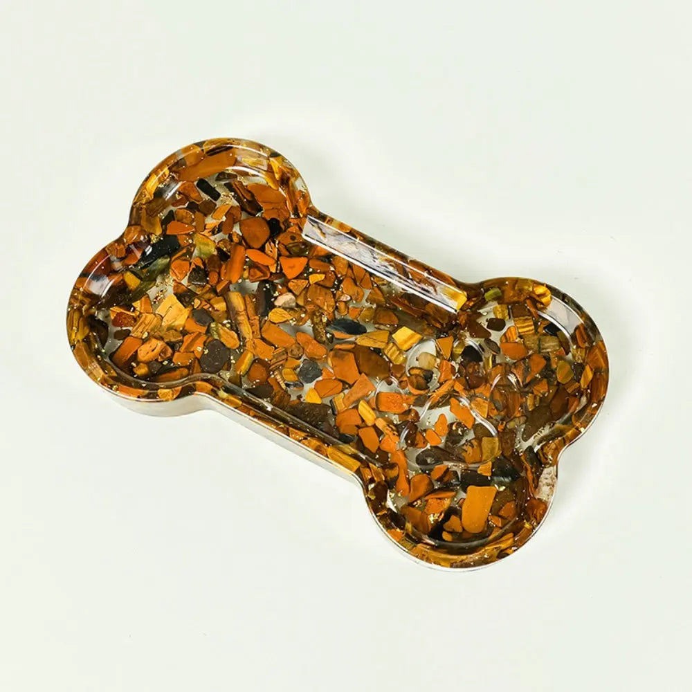 Cute Crystal Chip Bone Multi-Functional Tray Shinepurity