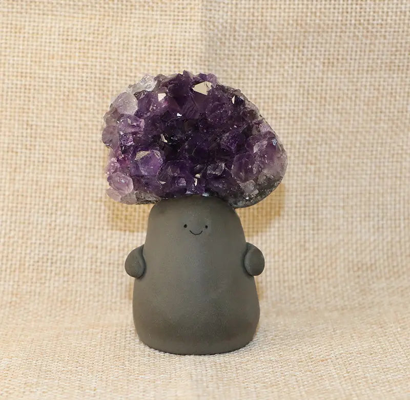 Uruguayan Amethyst Crystal Pet for Energy Balance Shinepurity