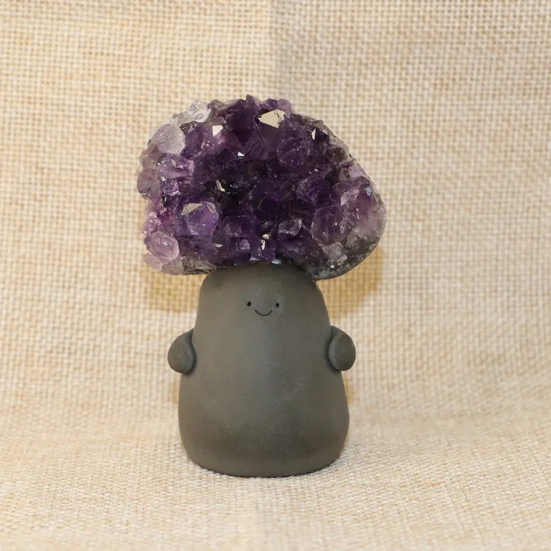 Uruguayan Amethyst Crystal Pet for Energy Balance Shinepurity