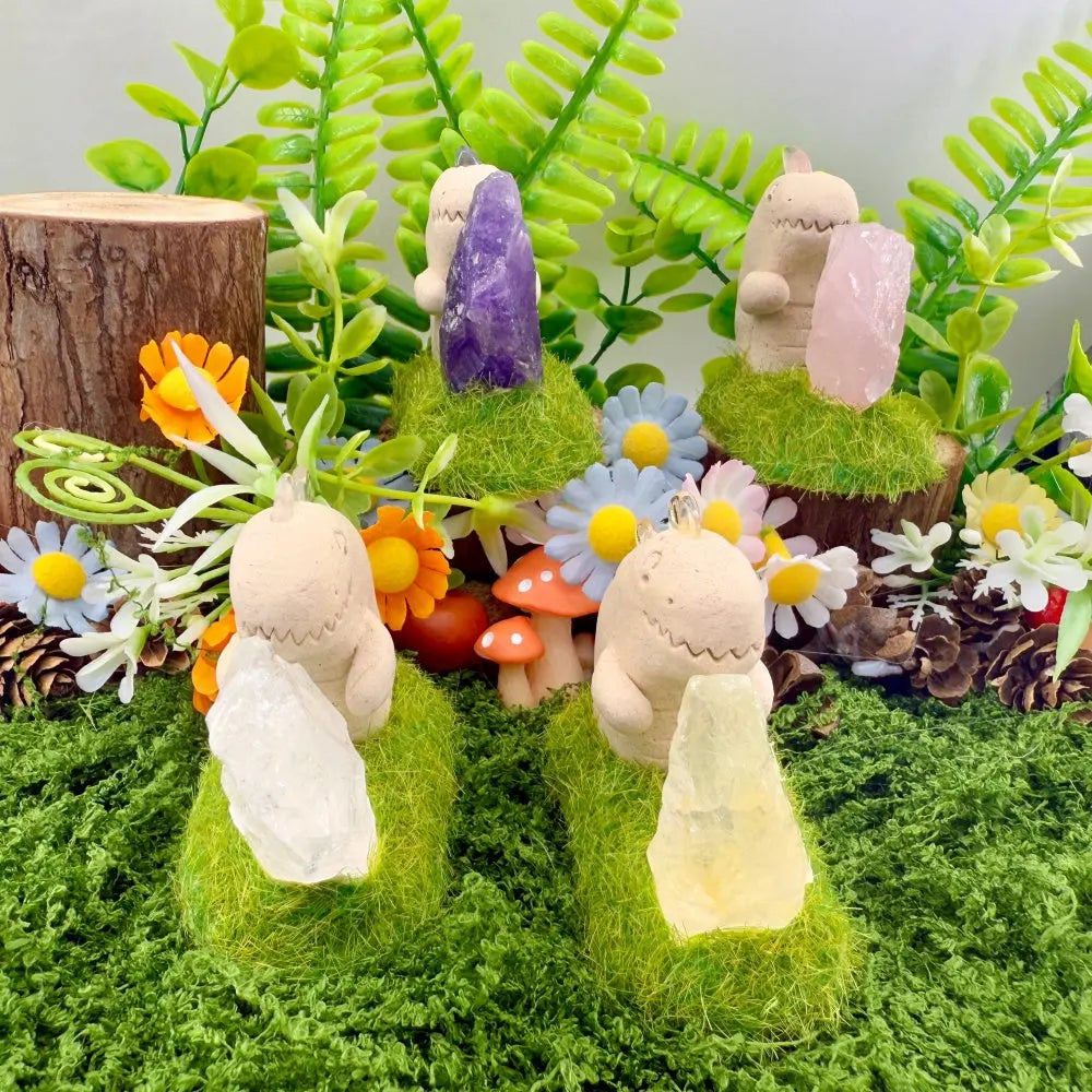 Customize | Bringer of Joyful Energy Dinosaur Crystal Pet Shinepurity