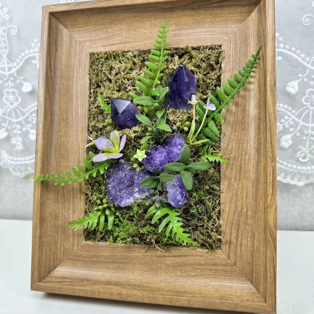 Designer Limited Edition |Spiritual Sanctuary Handmade Amethyst Decor Shinepurity