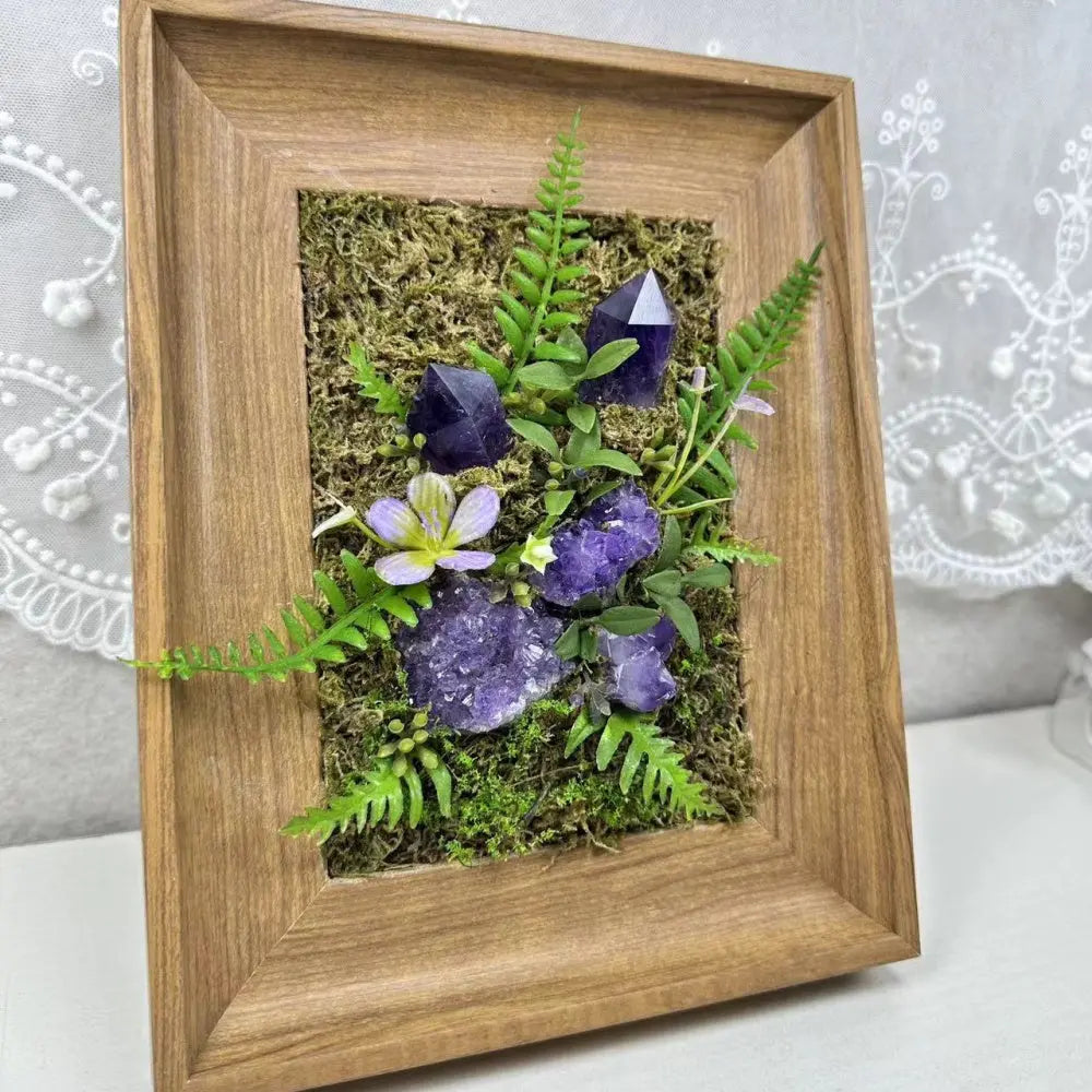 Designer Limited Edition |Spiritual Sanctuary Handmade Amethyst Decor Shinepurity