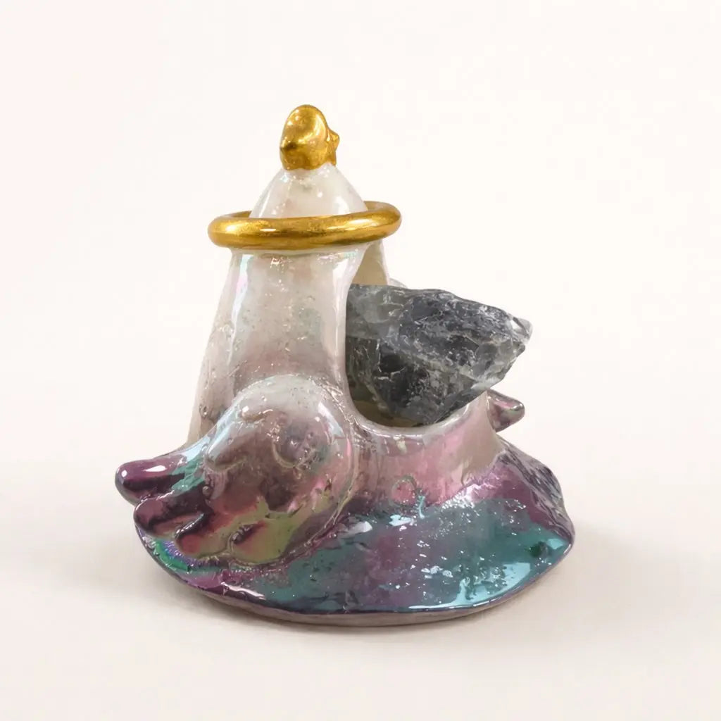 Light Magic Hat — Fluorite Crystal Decor Shinepurity