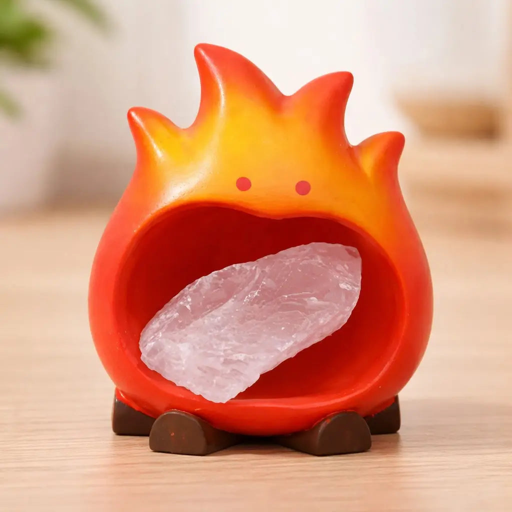 Crystal Flame Buddy — Mini Crystal Decor Shinepurity