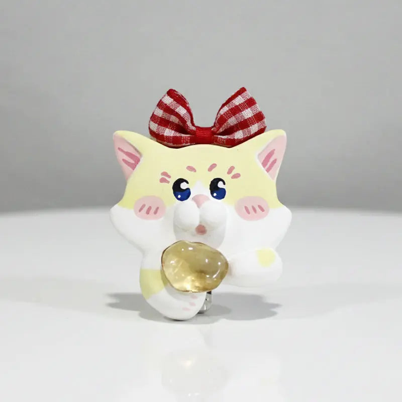 Designer Limited Edition | Cozy Healing Kitty Magnet Shinepurity