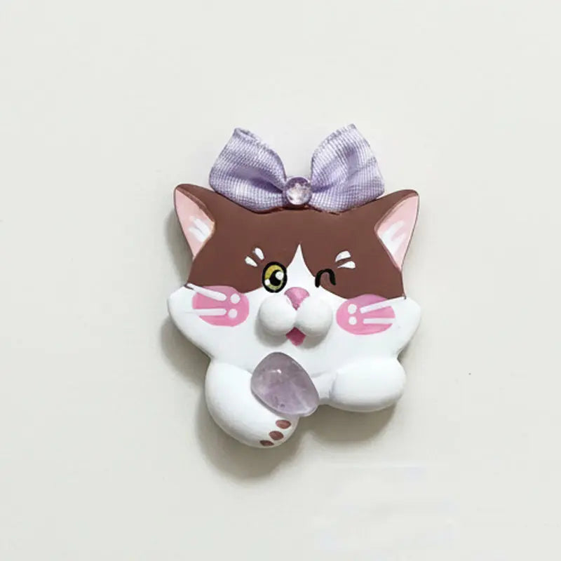 Designer Limited Edition | Cozy Healing Kitty Magnet Shinepurity