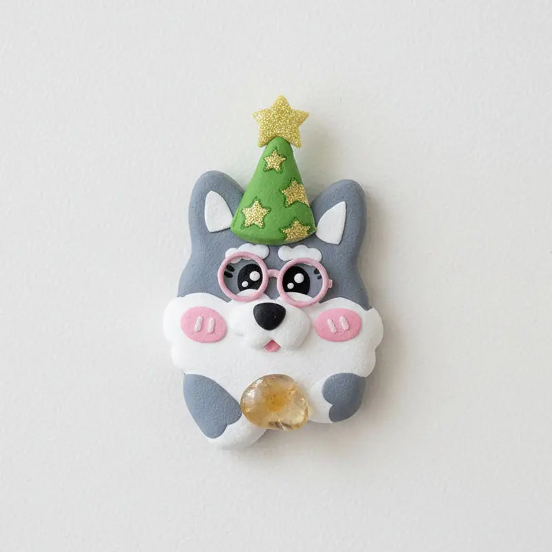 Designer Limited Edition |Positive Energy Puppy Magnet Shinepurity