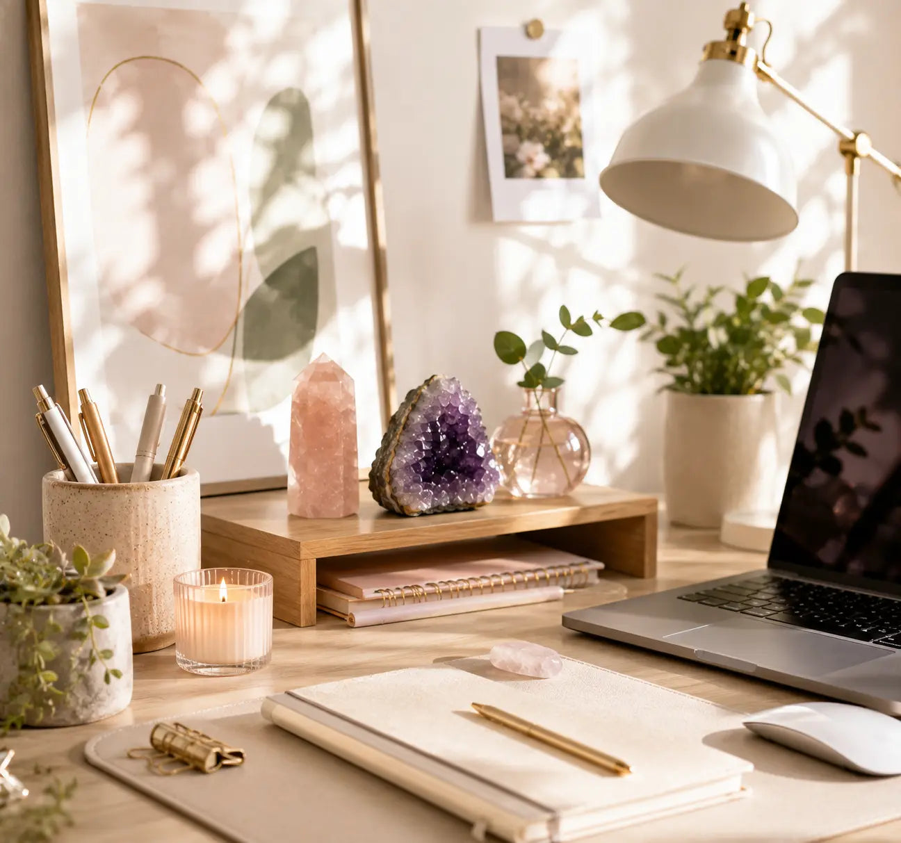15 Cute Desk Decor Ideas for an Aesthetic Workspace Shine Purity