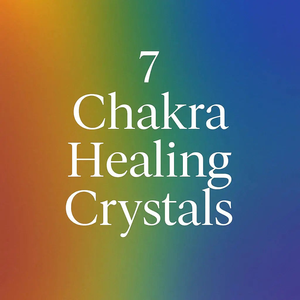 7 Chakra Healing Crystals for Energy Balance and Wellness Shine Purity