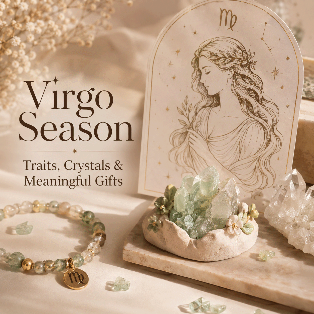 Virgo Season: Traits, Crystals & Meaningful Gifts