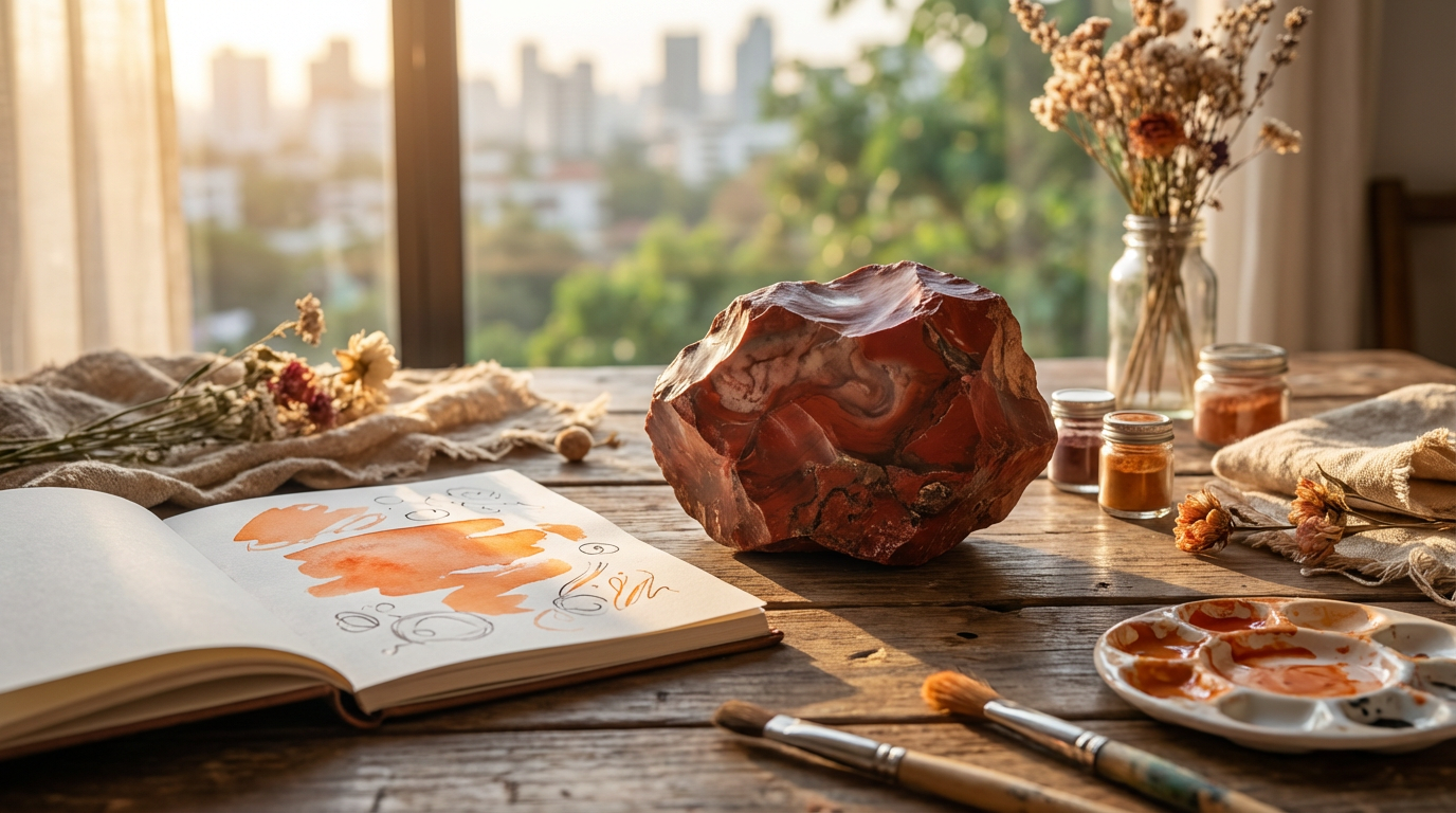 The Stone of 2026: Carnelian — The “Energy Battery” That Ignites Motivation and Confidence