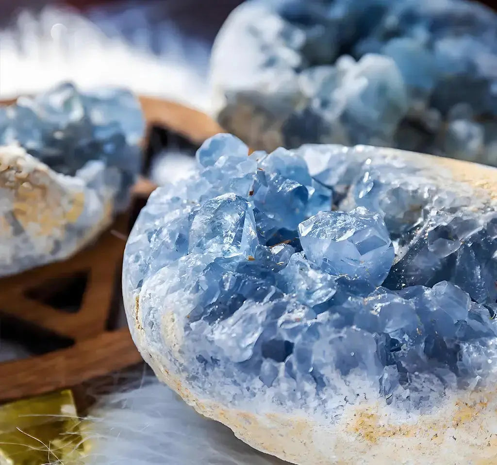 Celestite  Meaning: The Mystical Gem from Heaven Shine Purity