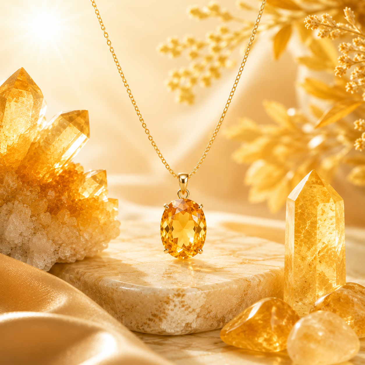 Citrine Necklace Meaning: Guide to Symbolism and Choice Shine Purity