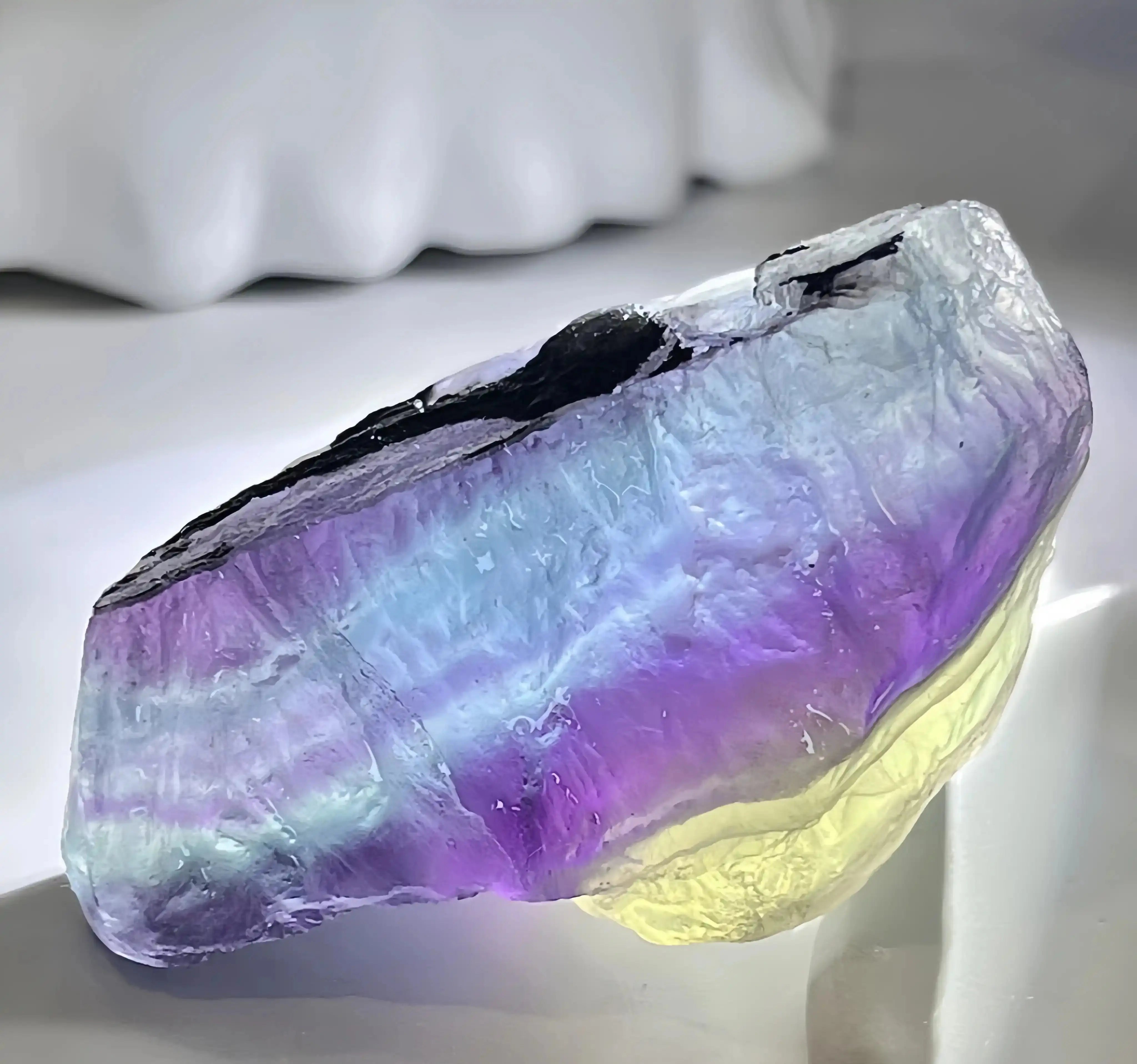 Fluorite: Clearing the Fog of Consciousness and Awakening Present Clarity Shine Purity