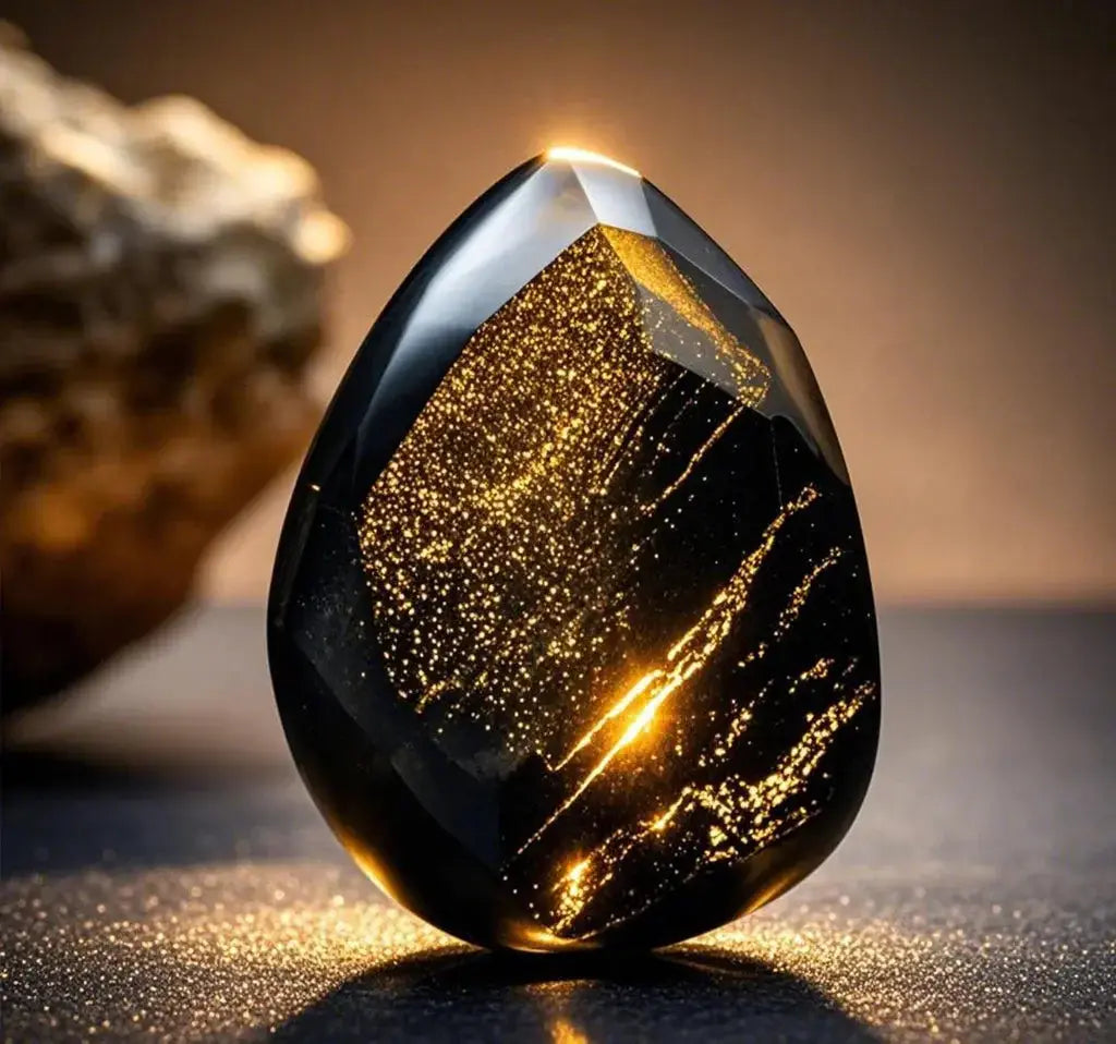 Gold Sheen Obsidian: The Shimmering Stone of Prosperity, Healing, and Spiritual Strength Shine Purity