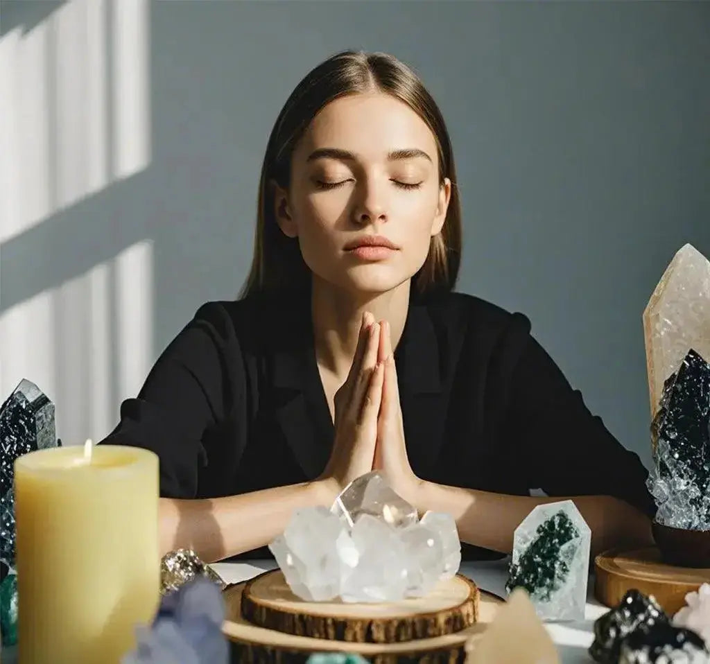Insomnia and anxiety? Try Crystal Meditation to Find Inner Peace Shine Purity