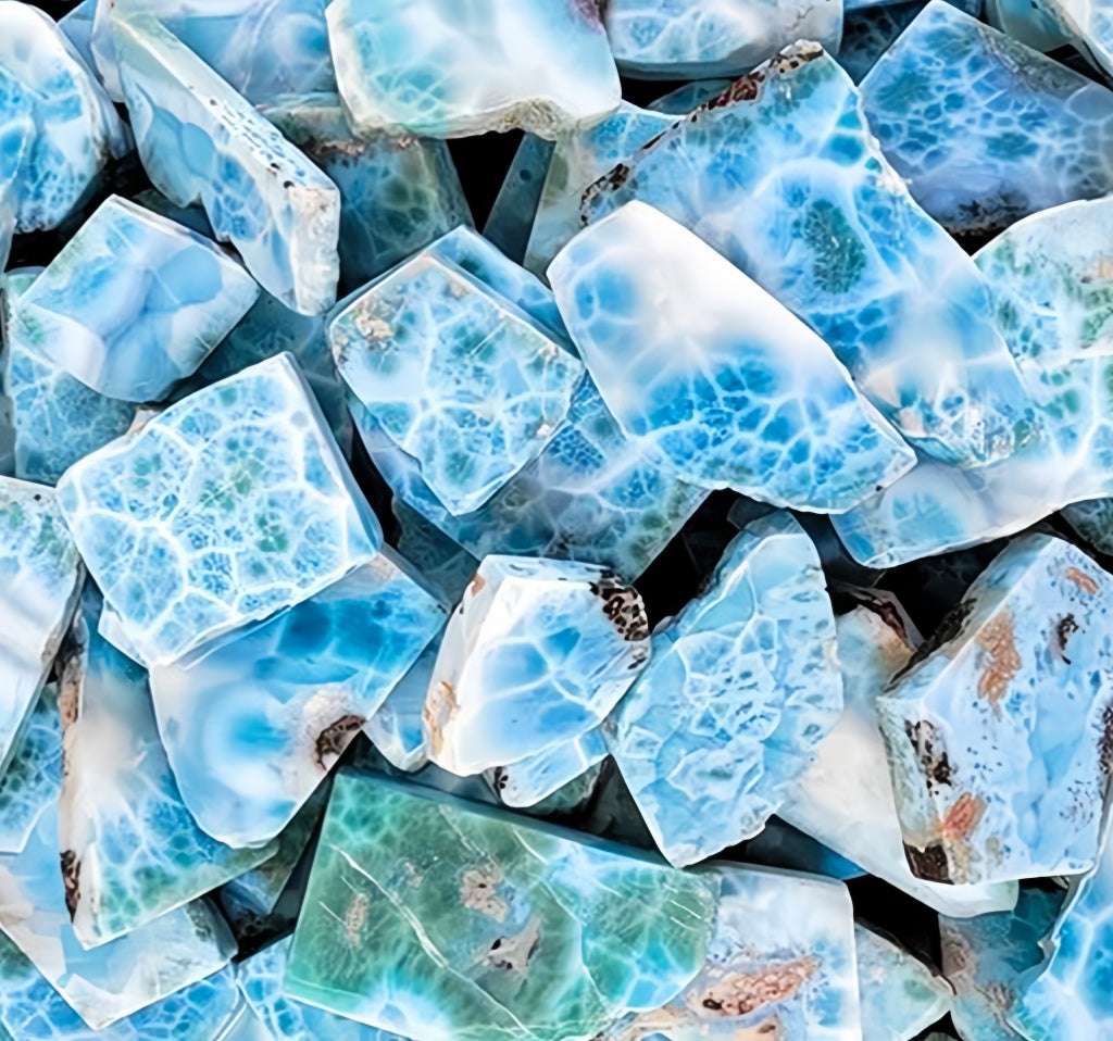 Larimar : Healing, Love & Emotional Balance Stone