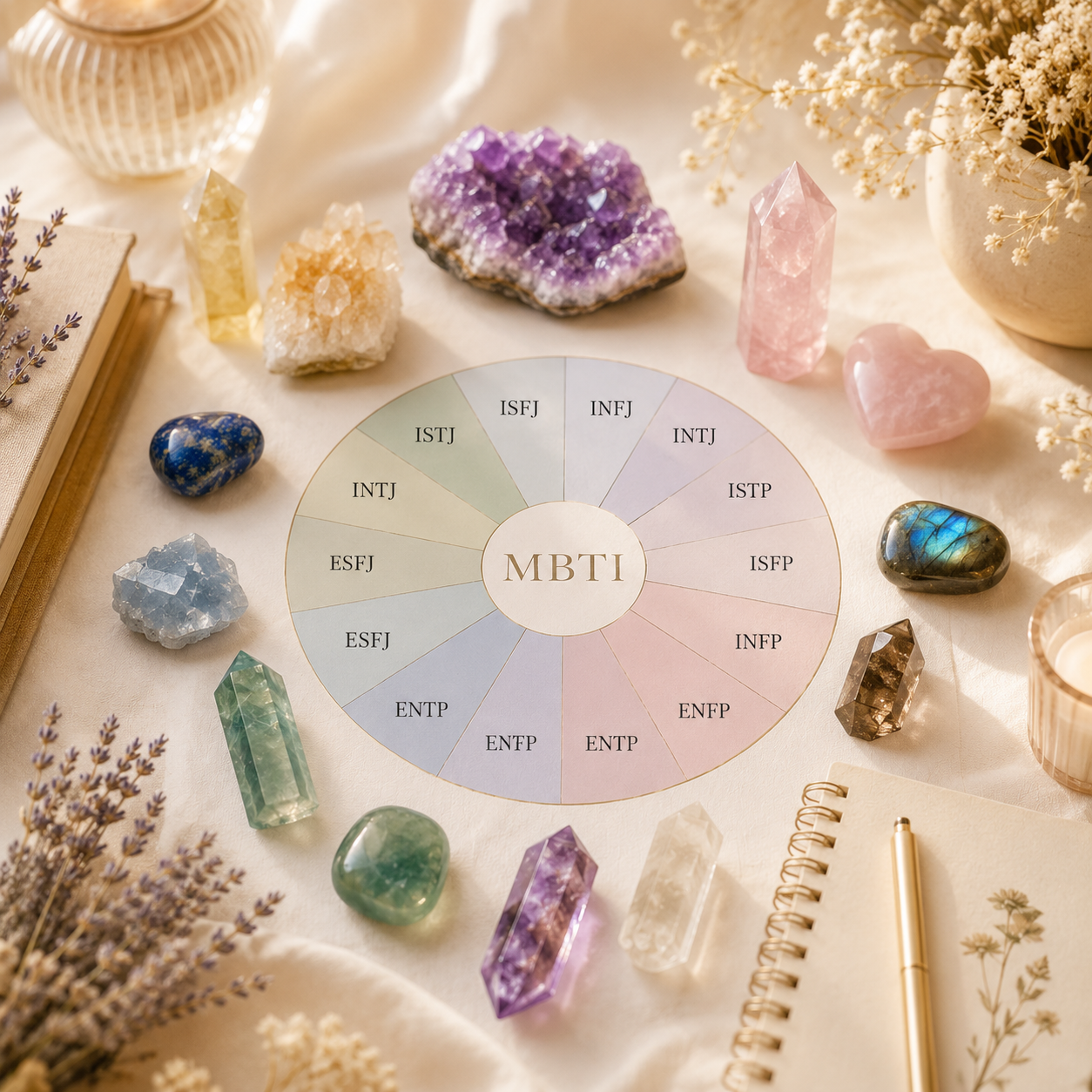 MBTI & Crystals – The Perfect Match for Your Personality Shine Purity