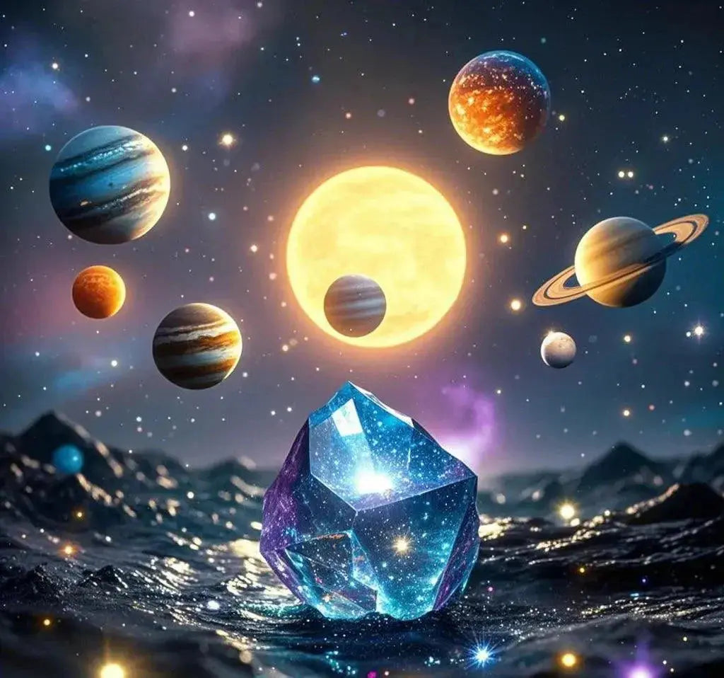 Seven-Planet Alignment:Crystal Healing for Manifestation Shine Purity