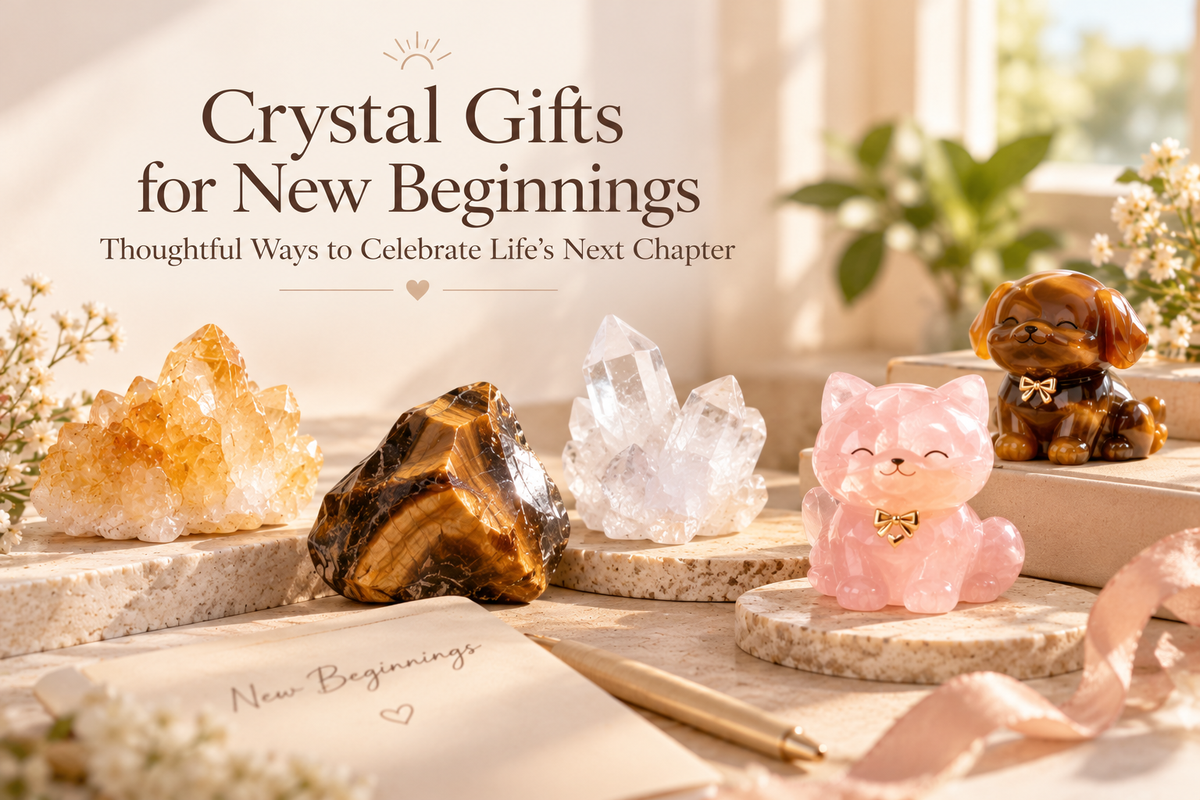 Crystal Gifts for New Beginnings: Thoughtful Ways to Celebrate Life’s Next Chapter