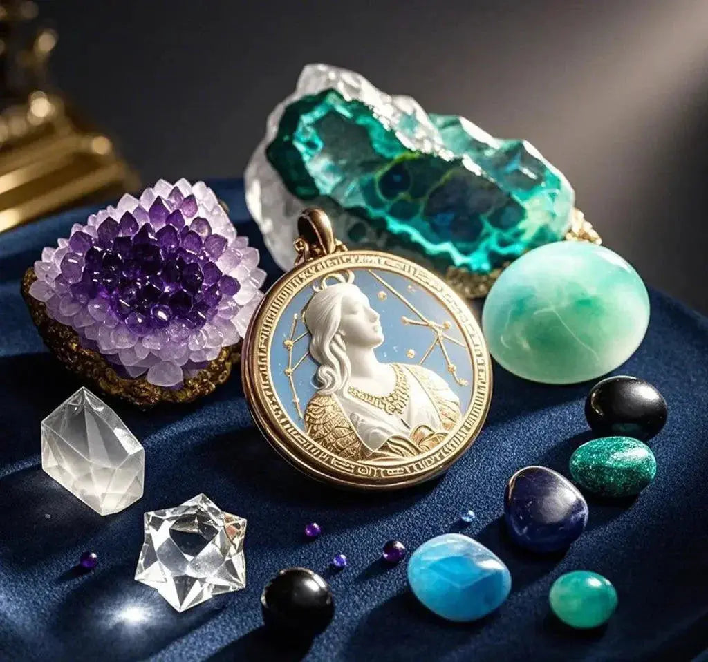 Virgo Crystal Healing Guide: Enhance Focus, Balance Emotions&Purify Energy Shine Purity