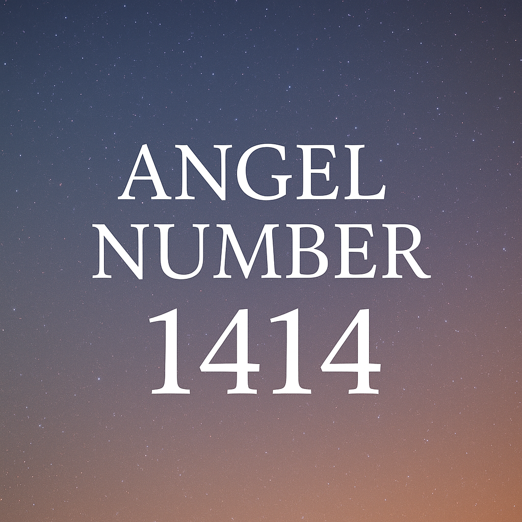 Angel Number 1414: A Powerful Message for Your Spiritual Journey