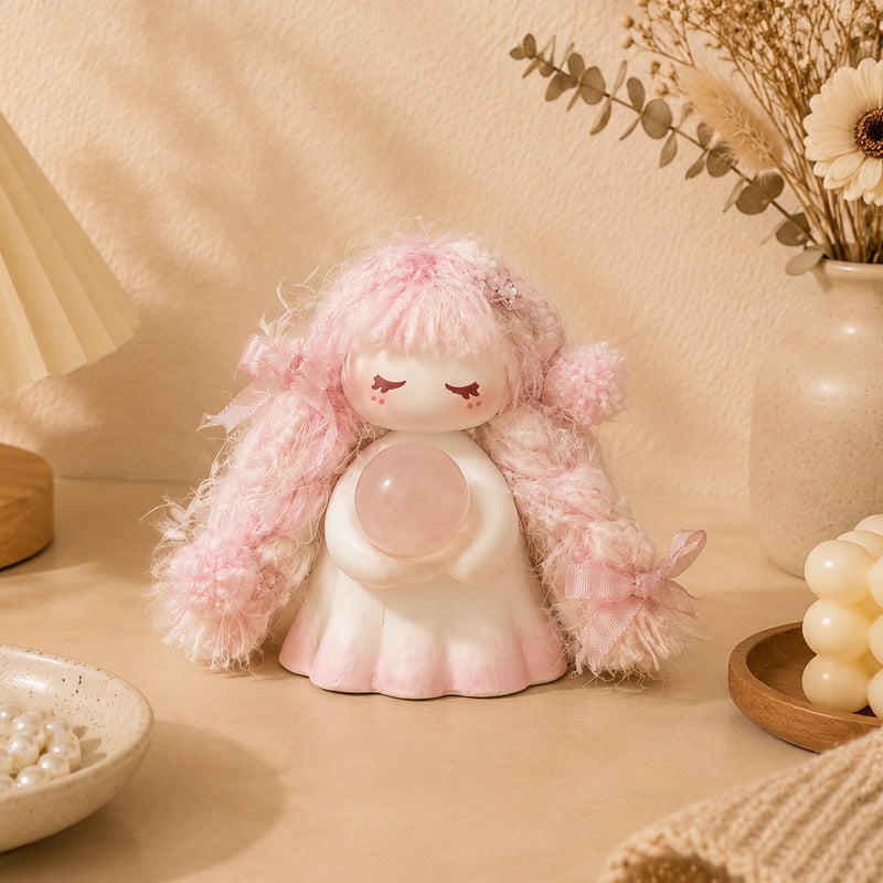 Make A Wish｜Romantic Rose Quartz Wisha Girl