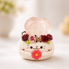A Little Heart Rose Quartz Crystal Pet Shinepurity