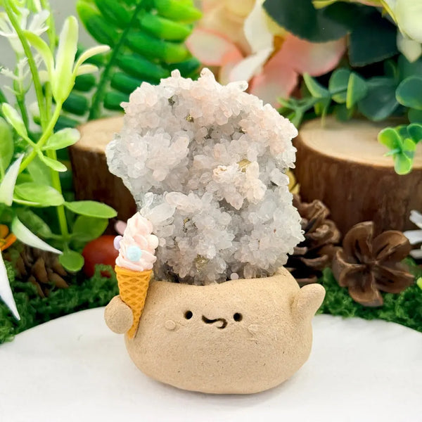 Red Quartz Crystal Pet A Sweet Little Moment of Joy Shinepurity