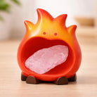 Crystal Flame Buddy — Mini Crystal Decor Shinepurity