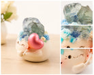 Lucky Fluorite Crystal Pet Shinepurity