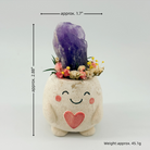 Smiling Amethyst Crystal Pet Shinepurity