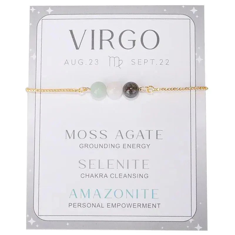 12 Zodiac Signs Beaded Bracelet - Shinepurity
