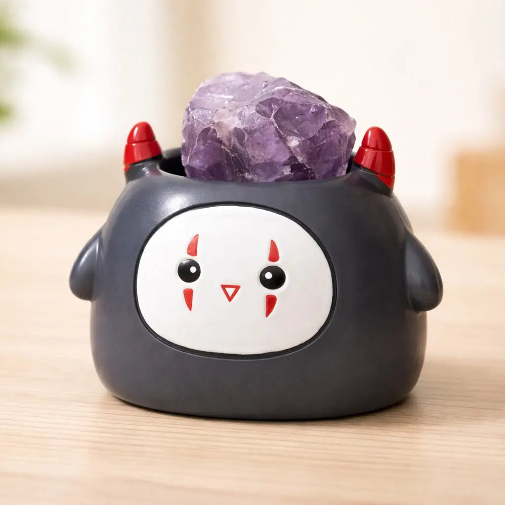 Crystal Little Devil Buddy — Mini Desk Decor Shinepurity