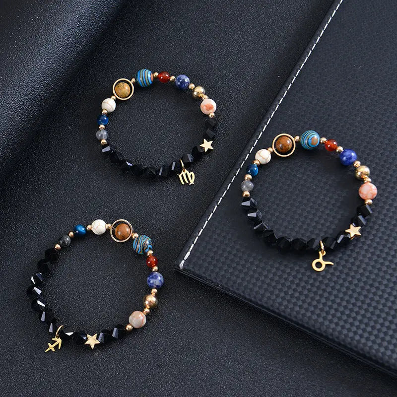 Eight Planets & Twelve Zodiac Energy Guardian Bracelet Shinepurity