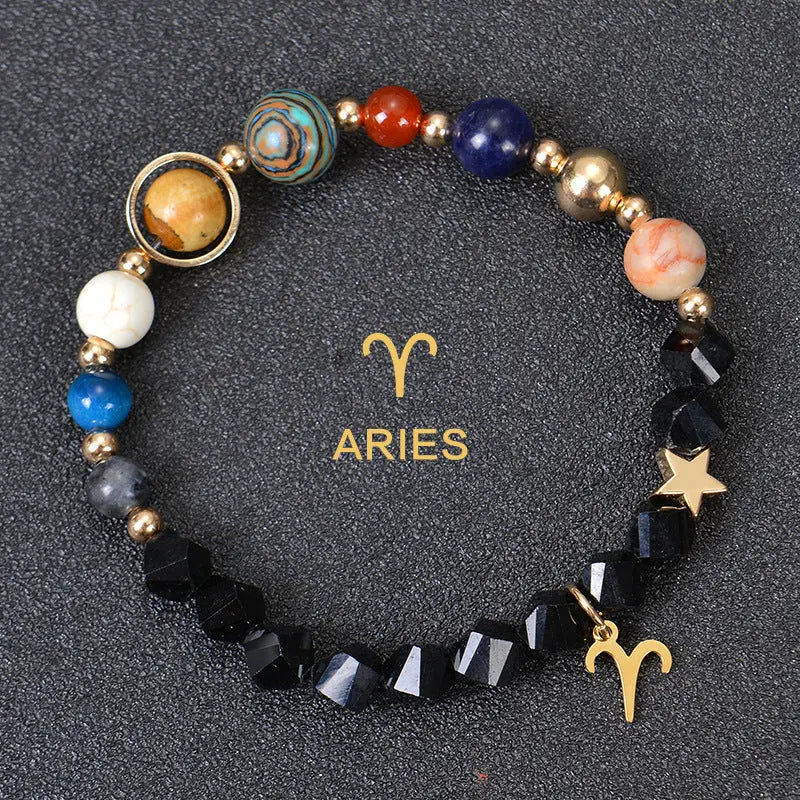 Eight Planets & Twelve Zodiac Energy Guardian Bracelet Shinepurity