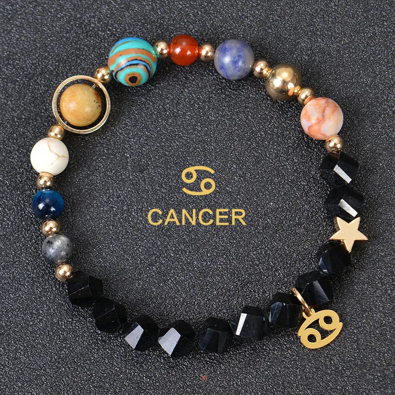 Eight Planets & Twelve Zodiac Energy Guardian Bracelet Shinepurity