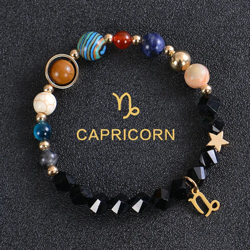 Eight Planets & Twelve Zodiac Energy Guardian Bracelet Shinepurity