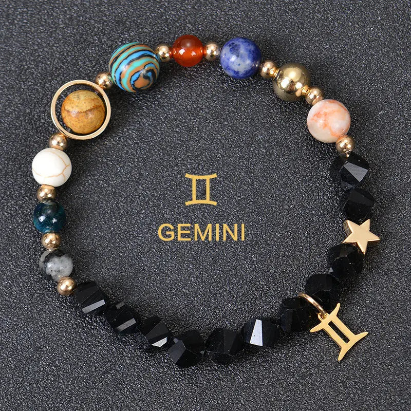 Eight Planets & Twelve Zodiac Energy Guardian Bracelet Shinepurity