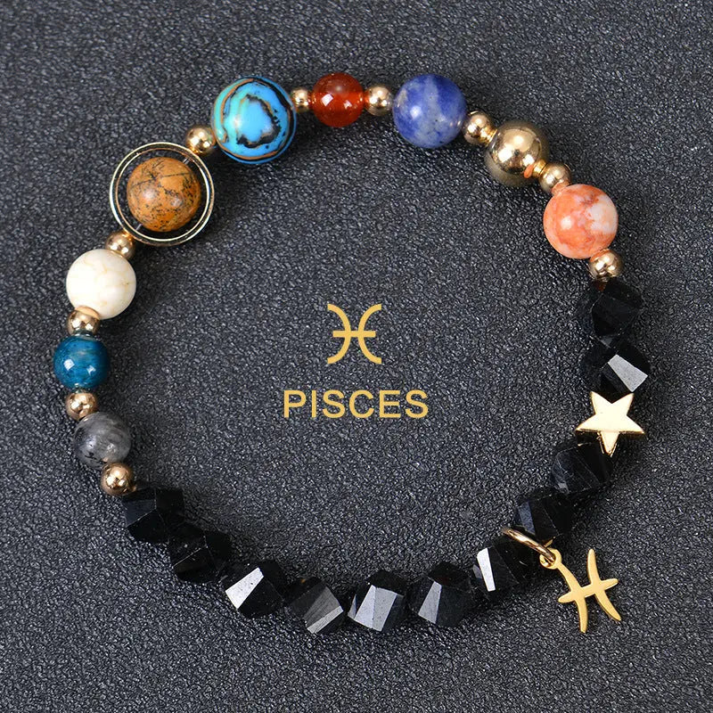Eight Planets & Twelve Zodiac Energy Guardian Bracelet Shinepurity