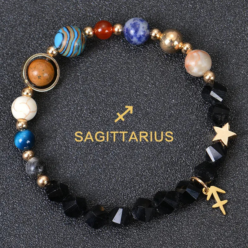 Eight Planets & Twelve Zodiac Energy Guardian Bracelet Shinepurity