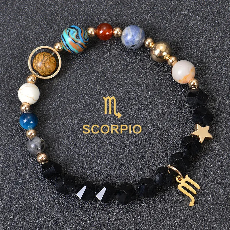 Eight Planets & Twelve Zodiac Energy Guardian Bracelet Shinepurity