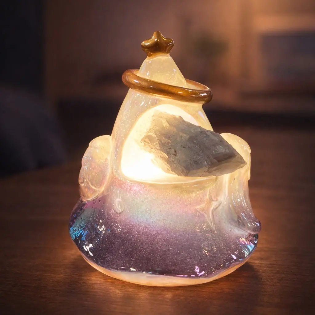 Light Magic Hat — Fluorite Crystal Decor Shinepurity