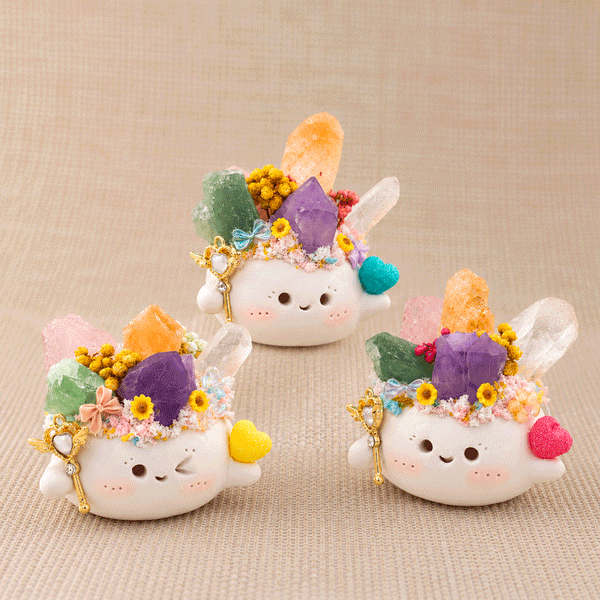 A Little Crystal Pet Holding Spring