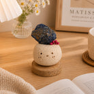 Handmade Lapis Lazuli Crystal Pet Figurine – Natural crystal Mini Decor Gift Shinepurity