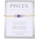 12 Zodiac Signs Beaded Bracelet - Shinepurity