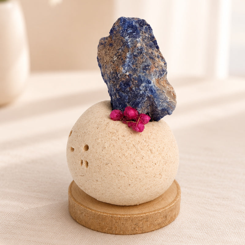 Handmade Lapis Lazuli Crystal Pet Figurine – Natural crystal Mini Decor Gift Shinepurity