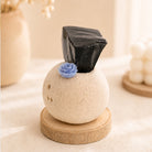 Black Obsidian Crystal Pet – Handmade Natural Crystal Mini Decor Gift Shinepurity